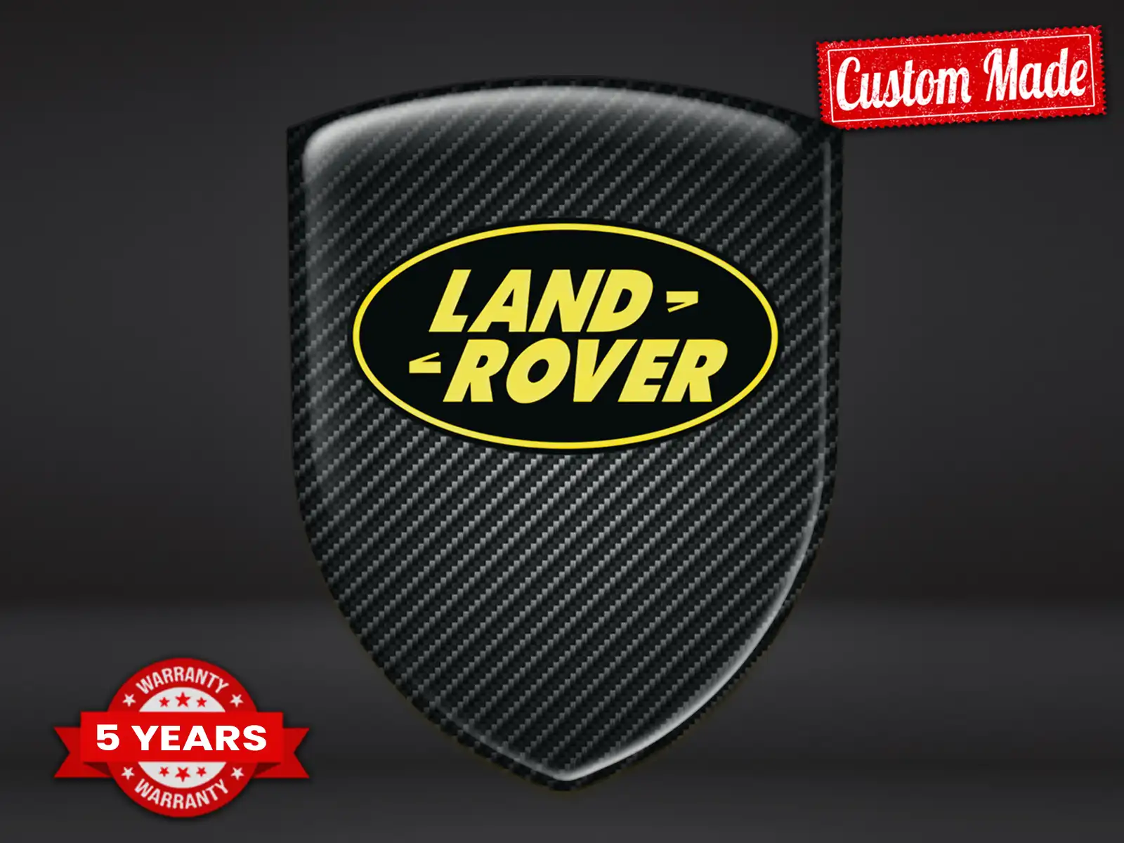 Land Rover Domed Badges Resilient Max Elegant Pro Performance